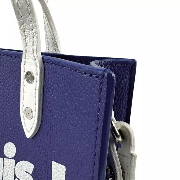 Auth LOUIS VUITTON Everyday LV Sac Plat Handbag Shoulder Bag M80841 - z4142 - Picture 7 of 14